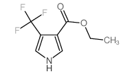 ETHYL 4-(TRIFLUOROMETHYL)-1H-PYRROLE-3-CARBOXYLATE structure