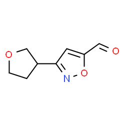 5-Isoxazolecarboxaldehyde,3-(tetrahydro-3-furanyl)-(9CI)结构式