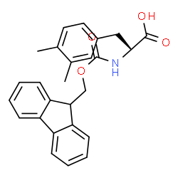 Fmoc-L-3,4-Dimethylphe structure