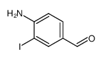 4-amino-3-iodobenzaldehyde结构式