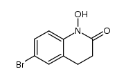 6-Bromo-1-hydroxy-3,4-dihydroquinolin-2(1H)-one结构式