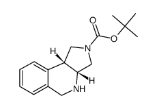 Cis-tert-butyl3,3a,4,5-tetrahydro-1h-pyrrolo[3,4-c]isoquinoline-2(9bH)-carboxylate Structure