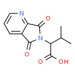 6H-Pyrrolo[3,4-b]pyridine-6-acetic acid,5,7-dihydro--alpha--(1-methylethyl)-5,7-dioxo-结构式