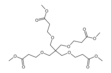 tetrakis-<(2-(methoxycarbonyl)ethoxy)methyl>methane Structure