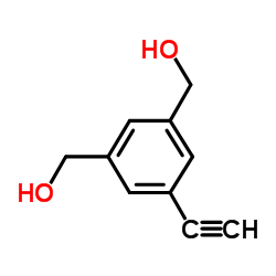 (5-Ethynyl-1,3-phenylene)dimethanol Structure