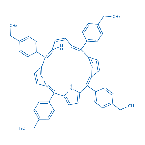 5,10,15,20-四(4-乙基苯基)卟啉图片