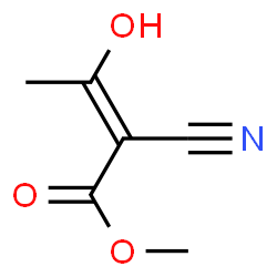 2-Butenoic acid, 2-cyano-3-hydroxy-, methyl ester (9CI) picture