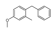 1-benzyl-4-methoxy-2-methylbenzene结构式