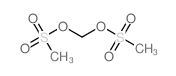 Methanediol,1,1-dimethanesulfonate structure