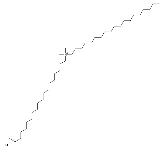 dimethyl-di(nonadecyl)azanium,chloride Structure