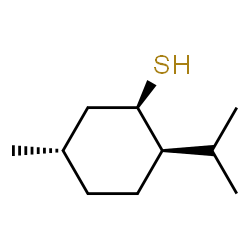 Cyclohexanethiol,5-methyl-2-(1-methylethyl)-,(1R,2R,5S)-(9CI)结构式