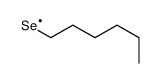 1-λ1-selanylhexane Structure