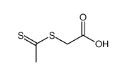 thioacetylthioglycollic acid Structure