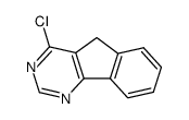 4-Chloro-5H-indeno[1,2-d]pyrimidine structure