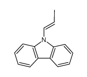 9-[(1E)-prop-1-enyl]-9H-carbazole结构式