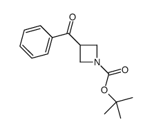 tert-butyl 3-benzoylazetidine-1-carboxylate Structure