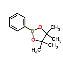 4,4,5,5-Tetramethyl-2-phenyl-1,3,2-dioxaborolane Structure