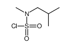 ISOBUTYL(METHYL)SULFAMOYL CHLORIDE structure