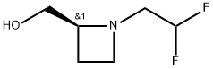 (S)-(1-(2,2-Difluoroethyl)azetidin-2-yl)methanol Structure