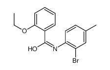 N-(2-Bromo-4-methylphenyl)-2-ethoxybenzamide结构式