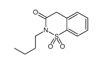 2-butyl-1,1-dioxo-4H-1λ6,2-benzothiazin-3-one Structure