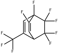 1,2,7,7,8,8-Hexafluoro-5-(trifluoromethyl)bicyclo[2.2.2]octa-2,5-diene structure