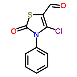 4-Chloro-2-oxo-3-phenyl-2,3-dihydro-1,3-thiazole-5-carbaldehyde picture