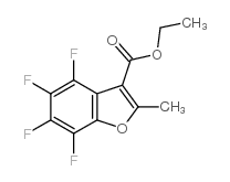 ethyl 2-methyl-4,5,6,7-tetrafluorobenzofuran-3-carboxylate picture