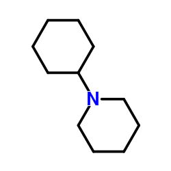 1-Cyclohexylpiperidine Structure