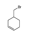 4-(bromomethyl)cyclohexene结构式