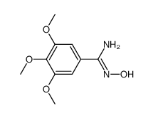 N-HYDROXY-3,4,5-TRIMETHOXYBENZIMIDAMIDE picture