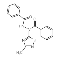 Benzoic acid,2-benzoyl-1-(3-methyl-1,2,4-thiadiazol-5-yl)hydrazide picture