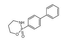 2-(4-phenylphenyl)-1,3,2λ5-oxazaphosphinane 2-oxide结构式