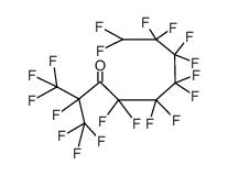 2H,9H-hexadecafluoro-2-trifluoromethyl-nonan-3-one结构式