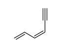 cis-1,3-hexadien-5-yne Structure