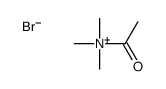 acetyl(trimethyl)azanium,bromide结构式