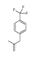 2-METHYL-3-[(4-TRIFLUOROMETHYL)PHENYL]-1-PROPENE结构式