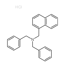 N,N-dibenzyl-1-naphthalen-1-yl-methanamine structure