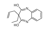 3-ethyl-3-prop-2-enyl-1,5-dihydro-1,5-benzodiazepine-2,4-dione Structure