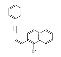 1-Phenyl-4-<2-(1-Bromnaphthyl)>-3-butenin结构式