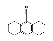 1,2,3,4,5,6,7,8-octahydroanthracene-9-carbonitrile Structure