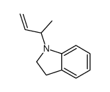 1-but-3-en-2-yl-2,3-dihydroindole Structure