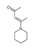 (E)-4-(piperidino)pent-3-en-2-one Structure