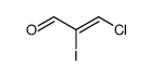 3-chloro-2-iodo-propenal结构式