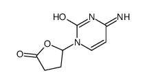 4-amino-1-(5-oxooxolan-2-yl)pyrimidin-2-one structure