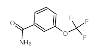 3-(三氟甲氧基)苯甲酰胺结构式