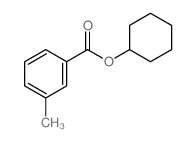 Benzoicacid, 3-methyl-, cyclohexyl ester picture