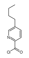 5-butylpyridine-2-carbonyl chloride结构式