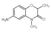 6-amino-2,4-dimethyl-2H-1,4-benzoxazin-3(4H)-one(SALTDATA: FREE) picture