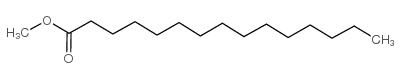 METHYL PENTADECANOATE Structure